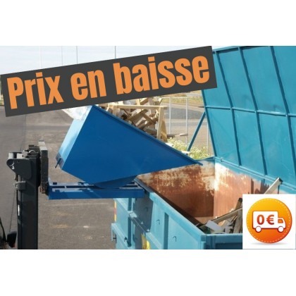 Benne auto-basculante 900L Benne auto-basculante 900L